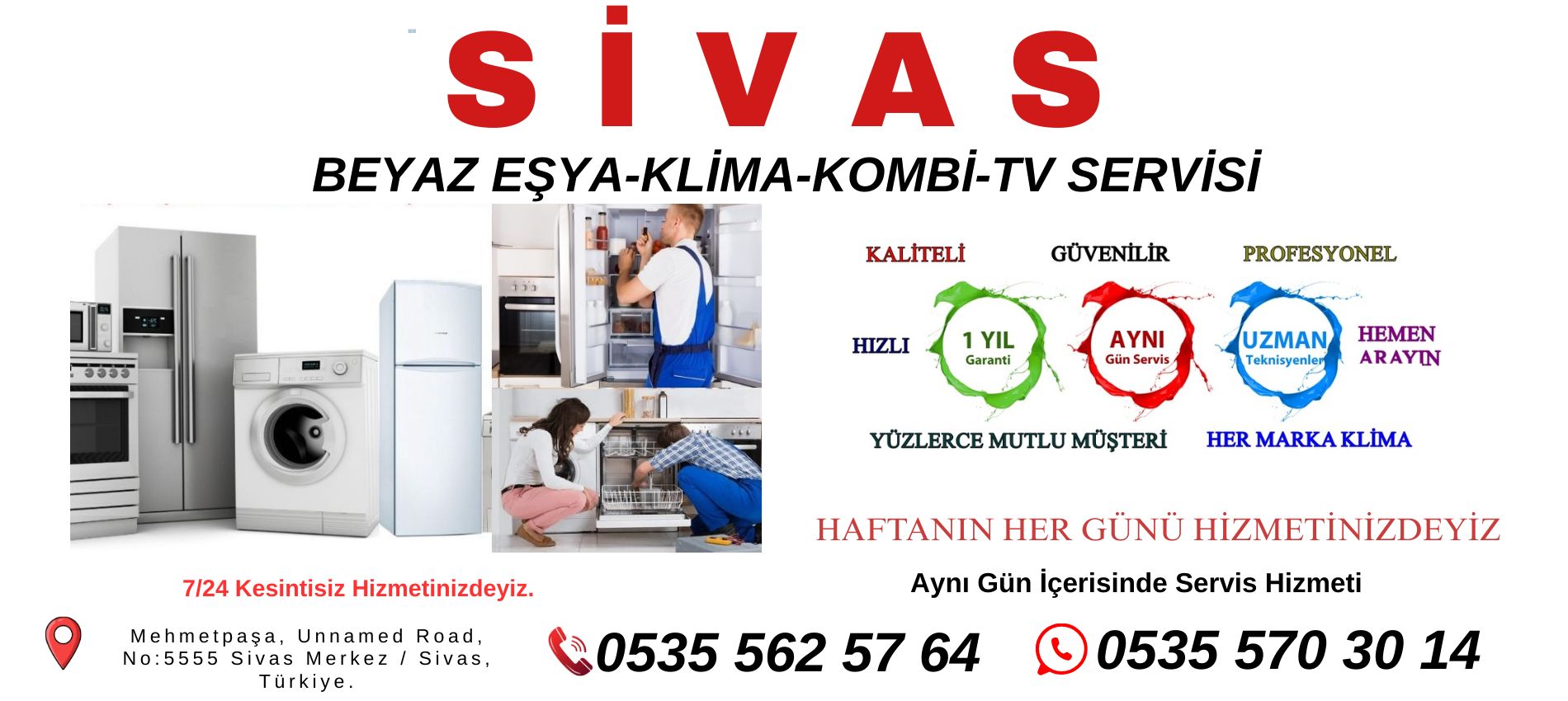 Sivas Beyaz Eşya